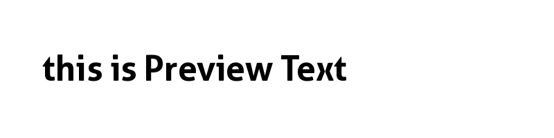 font preview of Aller Bold