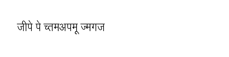 font preview of Arjun Thin Regular