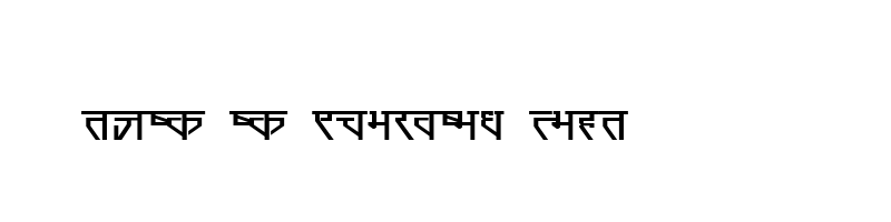 font preview of Dalal Regular