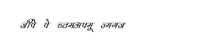 font preview of DevLys 310 Bold Italic