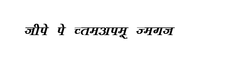 font preview of DevLys 380 Bold Italic