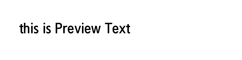 font preview of HelveM Hindi Regular