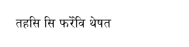 font preview of HTPK Phon Regular