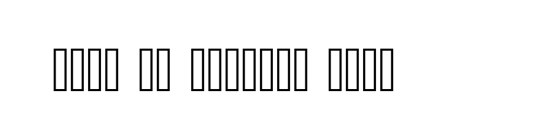 font preview of Kalimati Regular