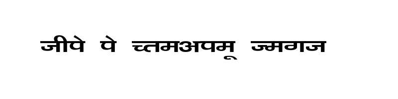 font preview of Kanika Wide Regular