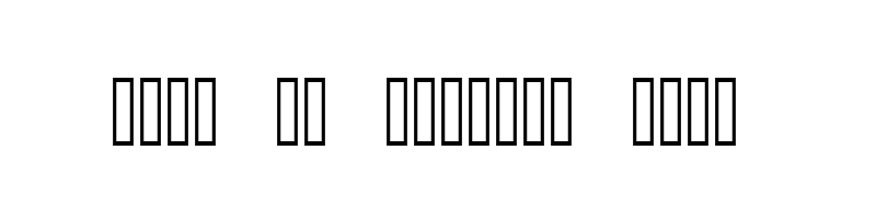 font preview of Kanjirowa Regular