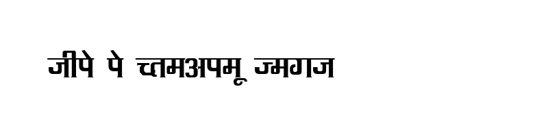 font preview of Kruti Dev 090 Regular