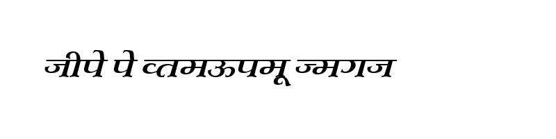 font preview of Kruti Dev 703 Normal