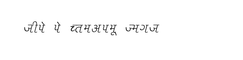 font preview of Liza Italic