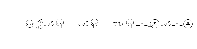 font preview of LMS Elec Regular