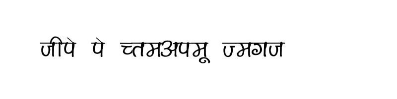font preview of Maya Wide Regular