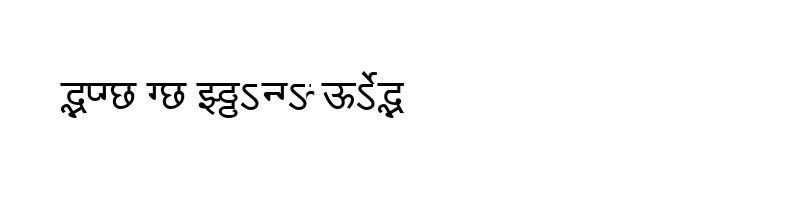font preview of Millennium Varun Normal