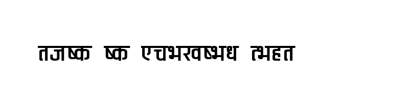 font preview of Sapana Regular