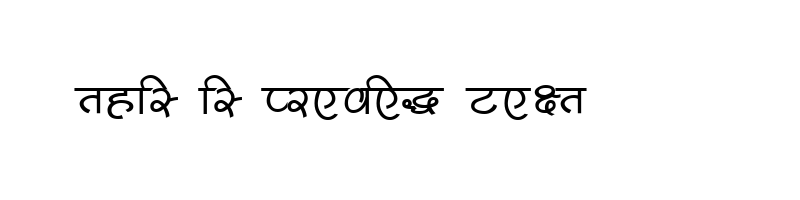 font preview of Shivaji05 Normal