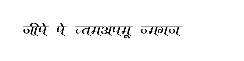 font preview of Vimal Normal
